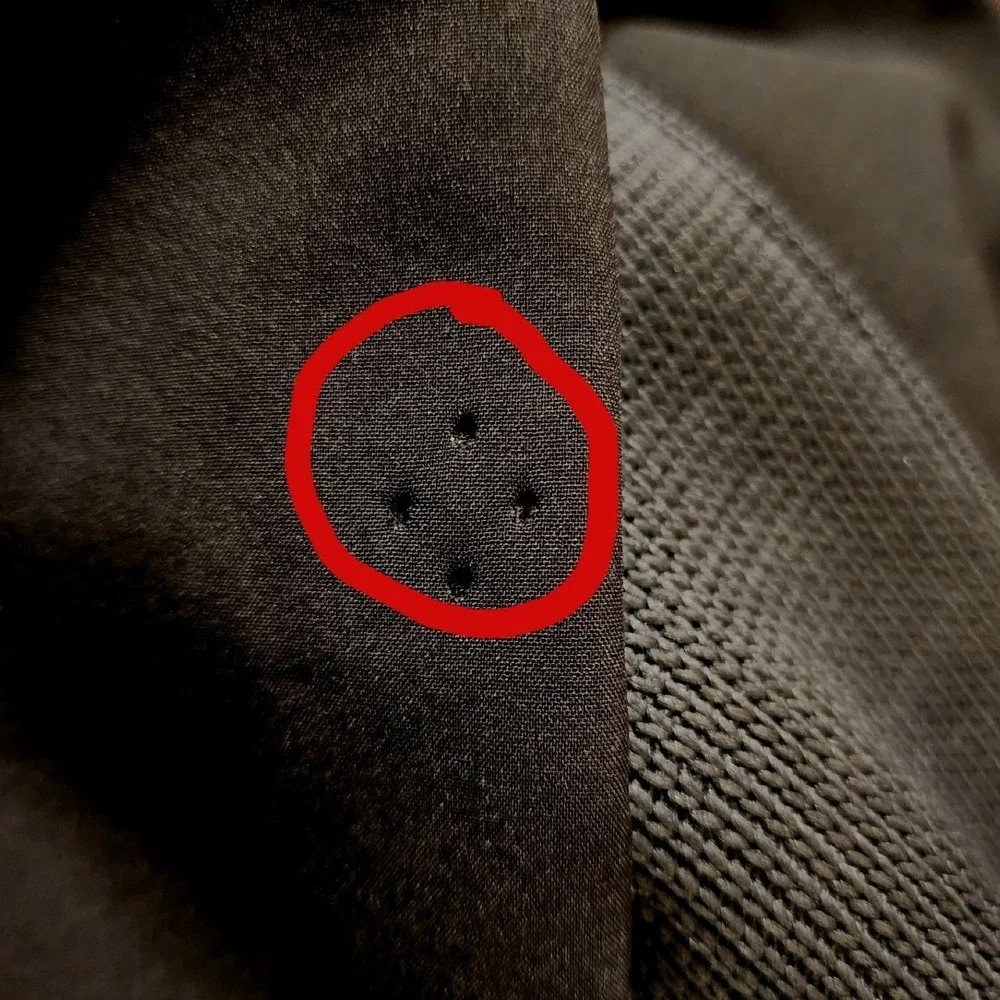 SwissTech‎ Men Jacket L Greystone Full Zip Fleece Knit Hybrid Outdoor Techwear